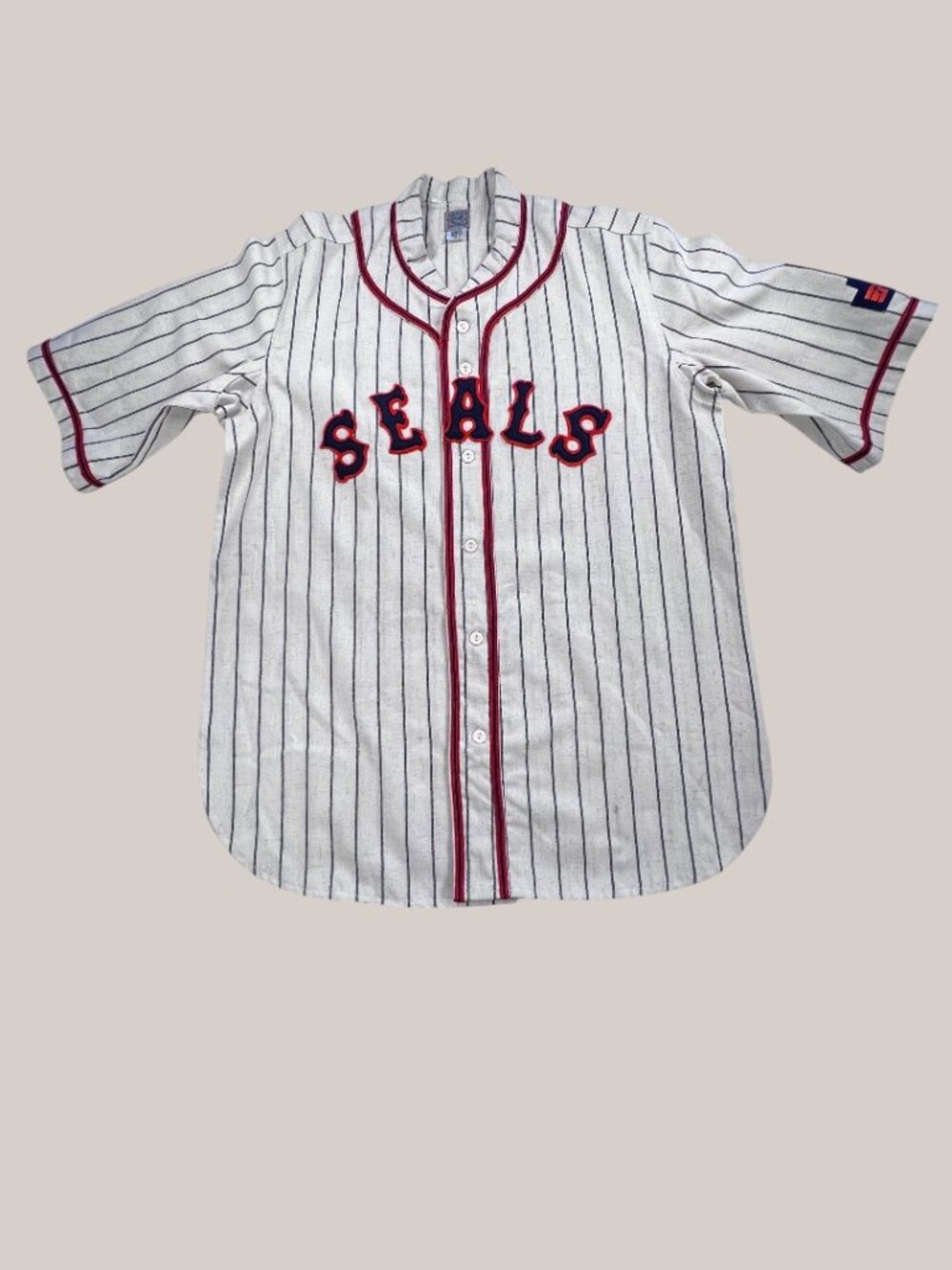 100% Wool San Francisco Seals Baseball Jersey - Picture 5 of 10